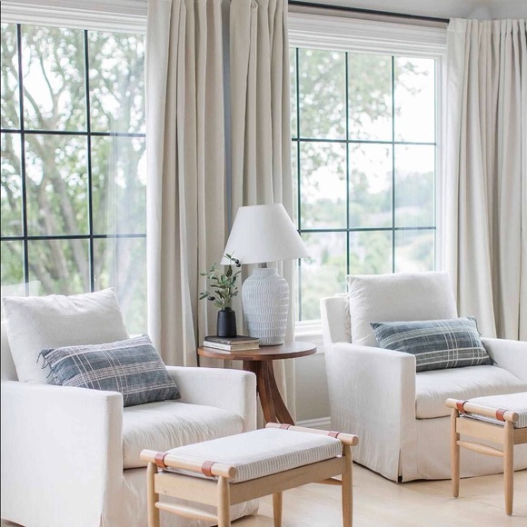 Linen Curtains Black Out Stone 108”x50”.
Price for One panel (Eight available) - Picture 3 of 5